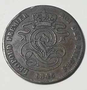 Belgium 2 cents 1846 Leopold I - Picture 1 of 2