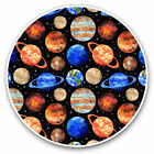 2 X Vinyl Stickers 20Cm - Planet Solar System Space Planets Cool Gift #13135