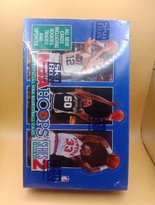 NBA Hoops Series 2 Basketball Hobby Box 1992-1993 - sigillato in fabbrica - 36 confezioni - Foto 1 di 8
