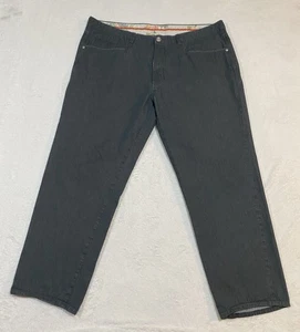 Tommy Bahama Chino Hose Herren 40x34(29) schwarz Pima Baumwolle gerades Bein 5 Pocket - Bild 1 von 10