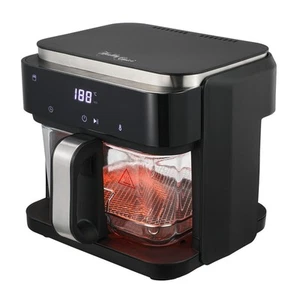 Healthy Choice 1200-1400W 6L Touch Controlled Digital Air Fryer with Glass Baske - Picture 1 of 6