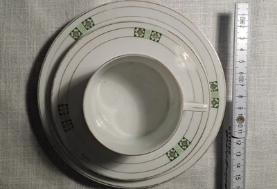 Kaffeegedeck Fürstenberg Ende 19.Jahrh. - Bild 1 von 4