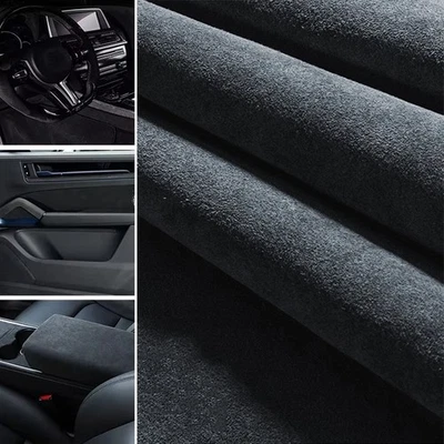 Alcantara Fabric Cloth DIY Car Modification Interior Line Jewelry Box Faux Wrap  - Image 1 of 4