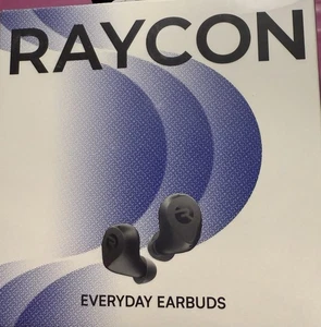 Raycon Everyday Wireless Earbuds Black 32 Hour Battery Noise Cancellation Ip66 - Picture 1 of 4