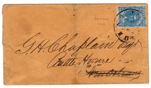 Confederate Civil War 4-Margin #2 Jackson MS to New Orleans LA CV$325 - Picture 1 of 3