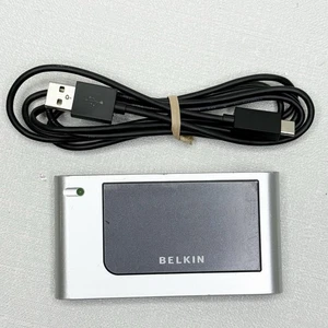 Belkin F5U248 Hi-Speed USB 2.0 8-in-1 Media Card Reader and Writer Silver - Picture 1 of 4