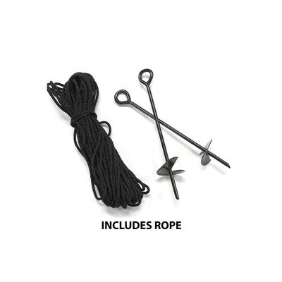 Kit de anclaje de seguridad universal King Canopy 8 piezas para refugio exterior Foto 1 de 4