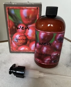 WEN WINTER CRANBERRY MINT CLEANSING CONDITIONER 16 fl oz Chaz Dean - Picture 1 of 4