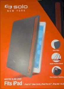 Solo Austin Slim Case IPD2126-10 Orange passend für Apple iPad Pro 9,7" iPad Air 1 & 2 - Bild 1 von 11
