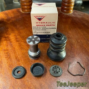 NOS Wagner Master Cylinder Repair Kit Jeep Willys MB GPW CJ2A CJ3A CJ3B M38 CJ5 - Picture 1 of 8
