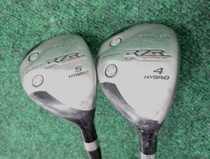 Affinity RZR Burn Stainless 4-5 Hybrid Golf Clubs 19* 22* RH Regular Graphite - Picture 1 of 13