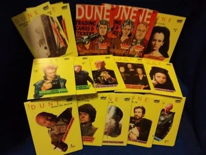 1984 FLEER DUNE the movie Complete AUFKLEBER Set & 3 dif. Wrapper - Bild 1 von 5