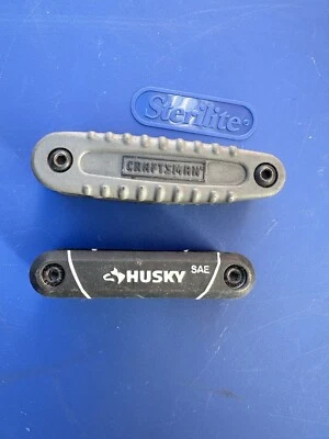 Лот из 2 различных размеров шестигранных ключей Craftsman & Husky - Изображение 1 из 4