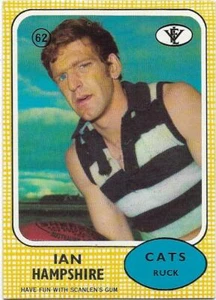 1972 Scanlens (62) Ian HAMPSHIRE Geelong Near Mint :/: - Bild 1 von 1
