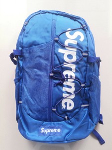 supreme backpack blue