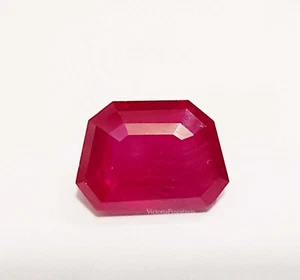 7.50 Ct Certified Natural Red Ruby Loose Gemstone Ring Size Fancy Shape - Picture 1 of 8