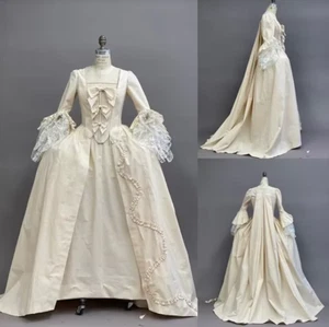 Abiti georgiani Maria Antonietta bianchi georgiani rococò barocco XVIII secolo - Foto 1 di 8