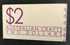 Australia 1988 Australian Crafts stamp booklet $2 folder SB63 MNH