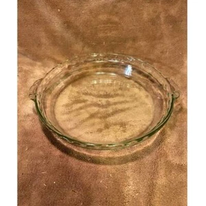 Vintage Pyrex 9.5" Deep Dish Pie Plate (229), Crimped Edges, Fluted Handles - Picture 1 of 4