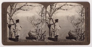 Inde STEREO H.C. White Co- Himalaya, le Kichinjanga - Vintage print 1907 - Bild 1 von 1