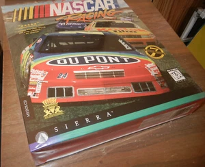 Papyrus Nascar Racing PC Big Large Box Video Game Sierra 1996 Jeff Gordon - Picture 1 of 12