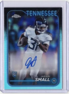 Jabari Small 2024 Topps Chrome - Rookie Autographs  #RA-JSM (AU, RC) - Picture 1 of 2