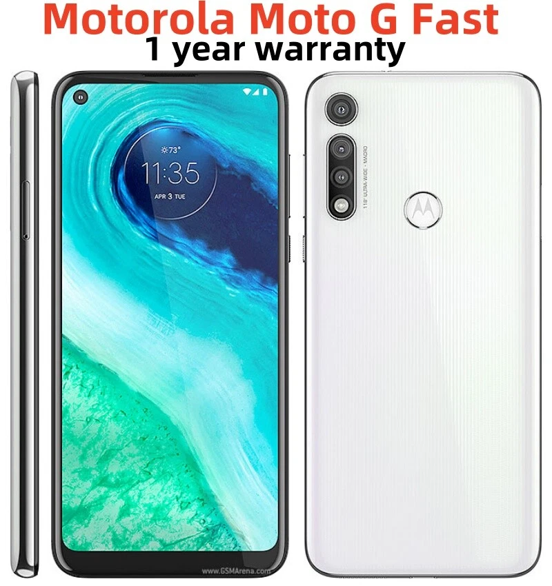 Motorola Moto G Fast 32GB+3GB 16MP 4G LTE Unlocked Android Smartphone New Sealed - Image 1 of 4