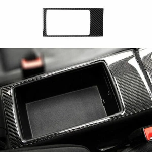 For 2014-2020 Audi A3 S3 Real Carbon Fiber Middle Console Armrest Box Cover Trim - Picture 1 of 10