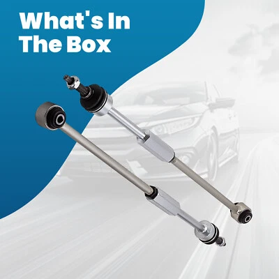 Barra de amarre trasera del lado del conductor y del pasajero 2 piezas para Jaguar F-Type S-Type XF XFR XJ8 Foto 1 de 4