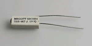 MEGGITT 4W WW CERAMIC 4K7 OHM 5% RESISTOR SBCHE4  - Picture 1 of 2