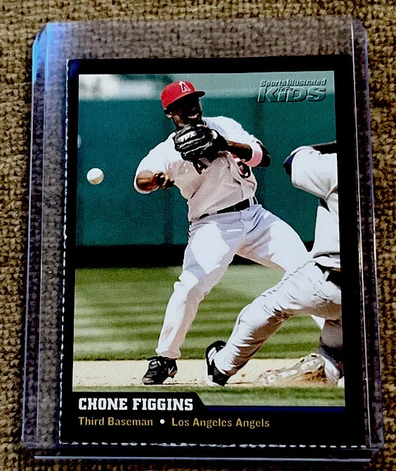 Chone Figgins Rare LA Angels #39 MLB Sports Illustrated for Kids SI 2006 - Image 1 of 2