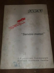 manuale servizio motori fiat 500f-l/850-special/127/128/124-sport-special/238 - Foto 1 di 4