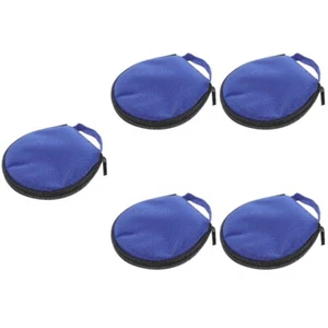 5 Count CD-Aufbewahrungstasche Reisen DVD-Hüllen-Organizer Süße CD-Hülle - Afbeelding 1 van 12