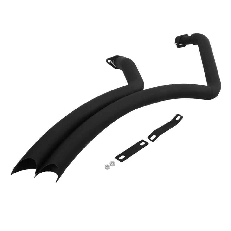For Honda Shadow Aero 750 VT750C 2004-2024 Complete Exhaust System Black Muffler - Image 1 of 4
