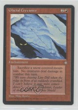 1995 Magic: The Gathering - Ice Age Glacial Crevasse s 03o3
