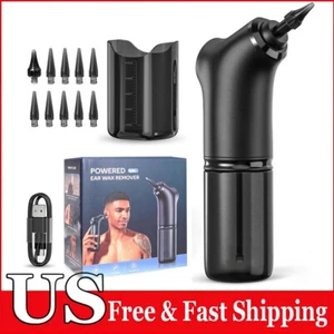 Electric Ear Wax Removal Tool Water Powered Wash Ear Cleaner Ear Cleaning Kits - Picture 1 of 13
