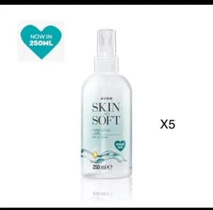 5 x Avon Skin So Soft Original Dry Oil Spray - 250ml BONUS Size - Picture 1 of 1