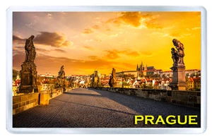 Prague MOD5 Fridge Magnet Souvenir - Picture 1 of 1