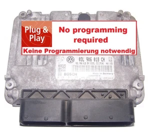 Steuergerät Skoda SuperB 3T 2,0l TDI CFGB 03L906018CH 0281016851 UNLOCK ECU ECM - Bild 1 von 1