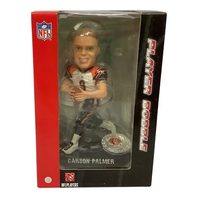 Фигурка Carson Palmer Bengals No9 Bobble Head & Coin игроки НФЛ лицензированная - Изображение 1 из 4