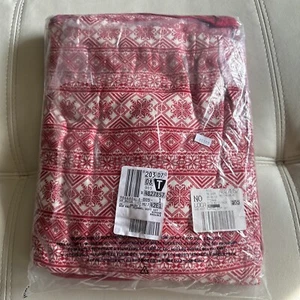 Juego de regalo de franela tejida Lands End 2x - Imagen 1 de 5