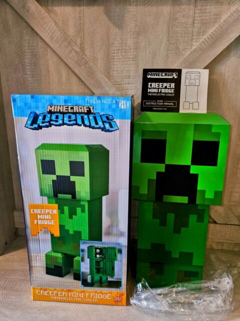 New Minecraft Green Charged Creeper Mini Fridge