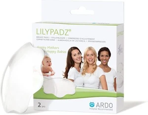 Almohadillas para senos de silicona reutilizables sin BPA ARDO LilyPadz. Autoadherente y transpirable