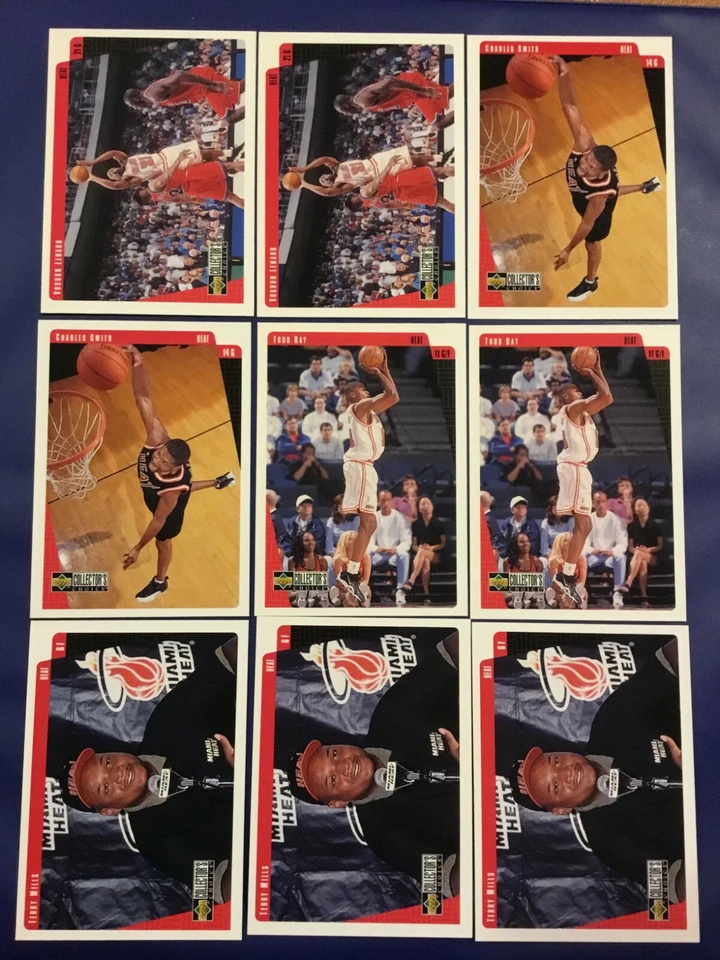 1997-1998 Upper Deck Terry Mills, Todd Day, Charles Smith, Voshon Lenard Heat 9c - Изображение 1 из 1