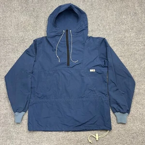 The North Face Vintage Blue Anorak Jacket Pullover Hooded Men’s L 80s 90s - Picture 1 of 13