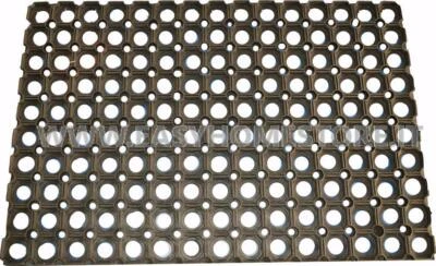 Zerbino forato gomma tappeto esterno antiscivolo antiacqua giardino - Immagine 1 di 3