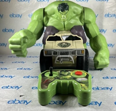Jakks Marvel Avengers Assemble Incredible Hulk Smash RC Jeep Truck - Image 1 of 4