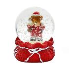 Christmas Sack Base Mini Snow Globe Waterball 6cm - Teddy Bear