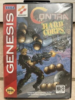 Contra Hard Corps (Sega Genesis, 1994) - Original Clamshell - New/Factory Sealed - Image 1 of 4