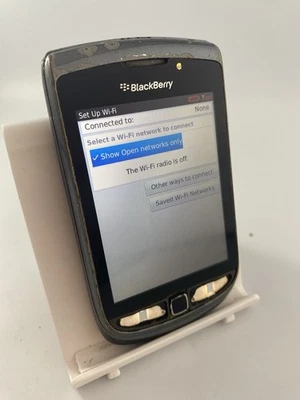BlackBerry Torch 9800 Black Unlocked 4GB 3.2" 5MP Slider Smartphone Fault #C04 - Image 1 of 4